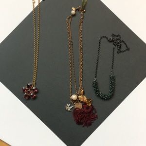 3 Necklaces